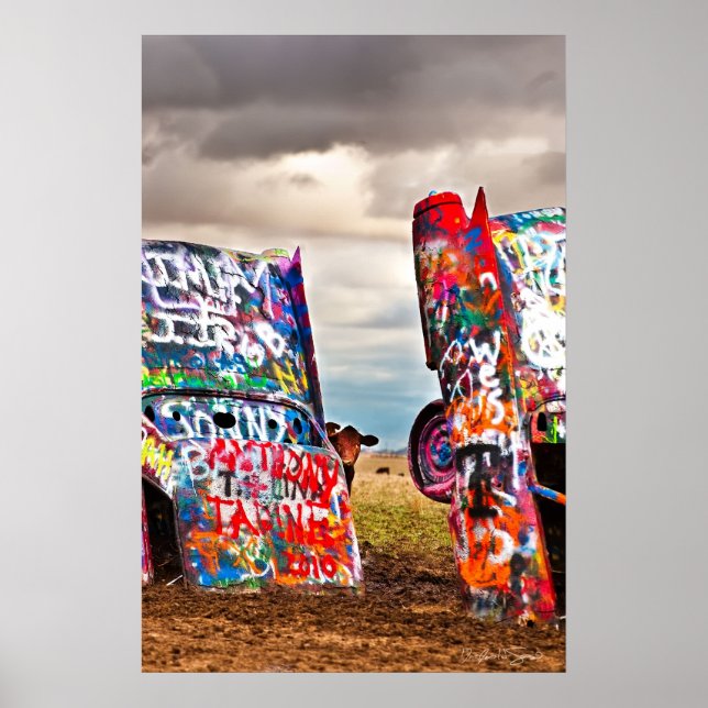 Peeping Cows Poster (Front)