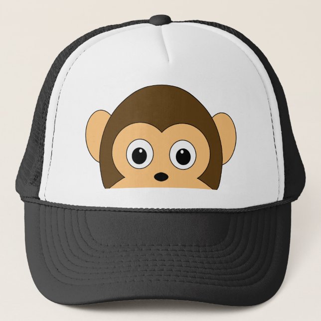 Peeping Monkey Hat (Front)