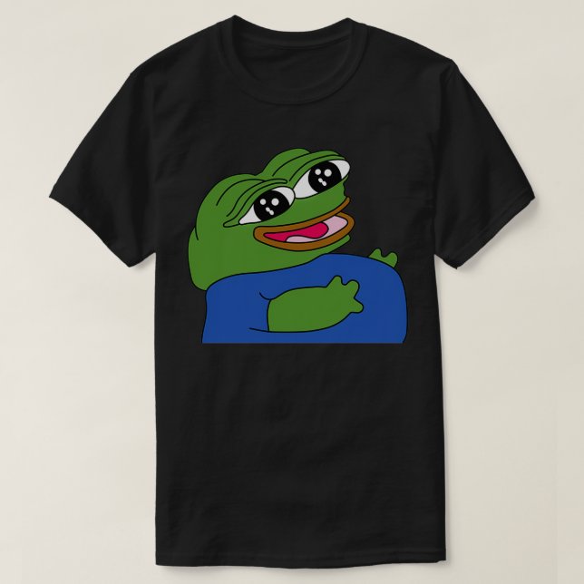 peepoFat Emote High Quality T-Shirt (Design Front)