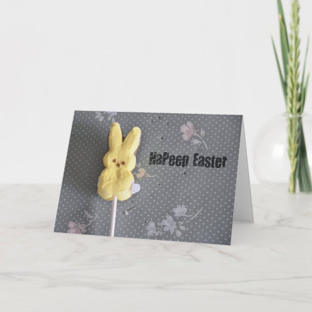 PEEPS BULLETIN Greeting Card (Front)