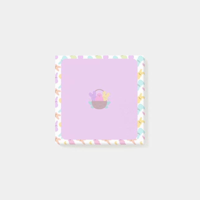 Peeps In A Basket Post-it Notes (Front)