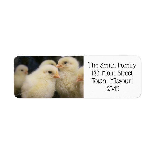 Peeps Return Address Label (Front)