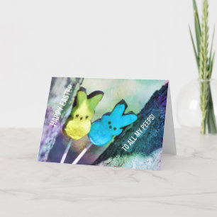 PEEPS WISHES Greeting Card