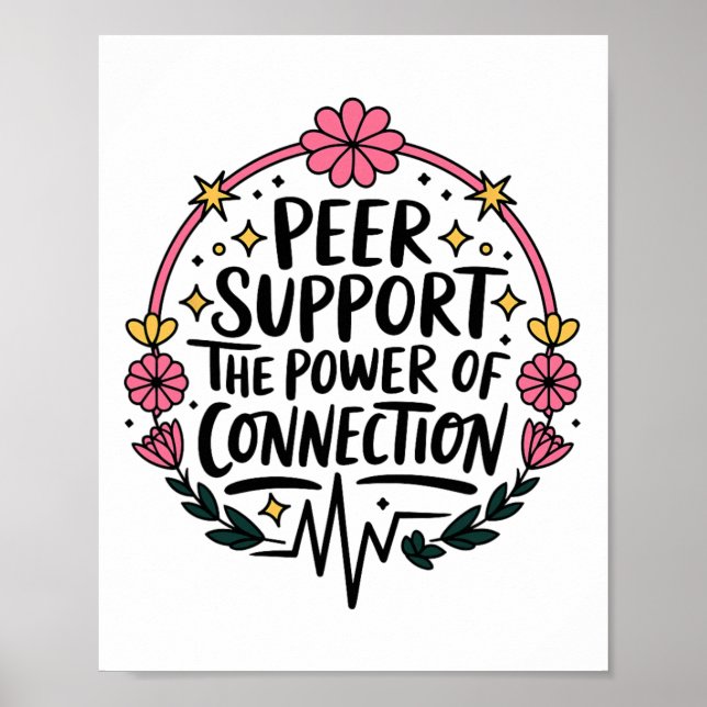 Peer Coach Power Of Connection, Peer Support Speci Poster (Front)