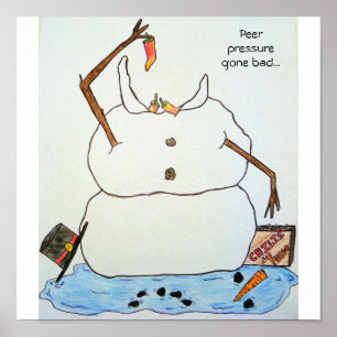 Peer pressure gone bad... poster