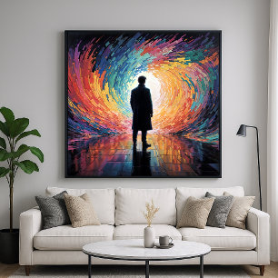 Peering into the Void Poster