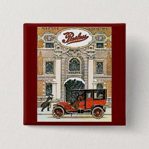 Peerless Motor Company 15 Cm Square Badge