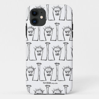 Peety Draws - What's Up, Chocolate? iPhone 11 Case