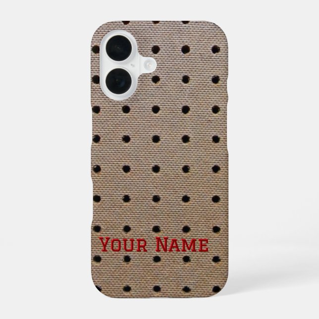 Peg Board -  iPhone 16 Case (Back)