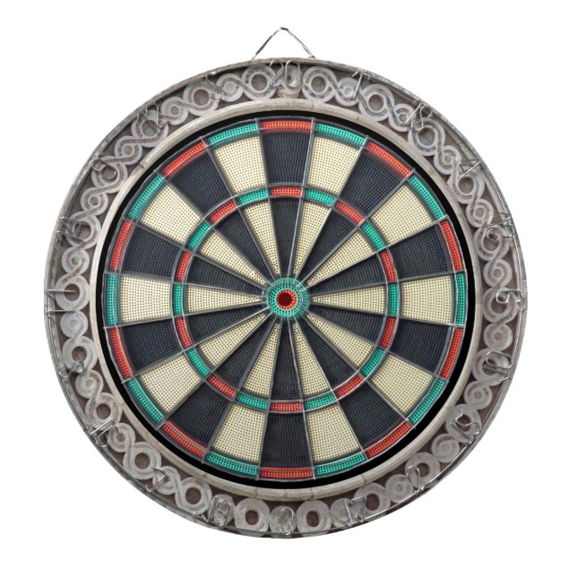 Peg Pattern Mosaic Infinities Dartboard (Front)