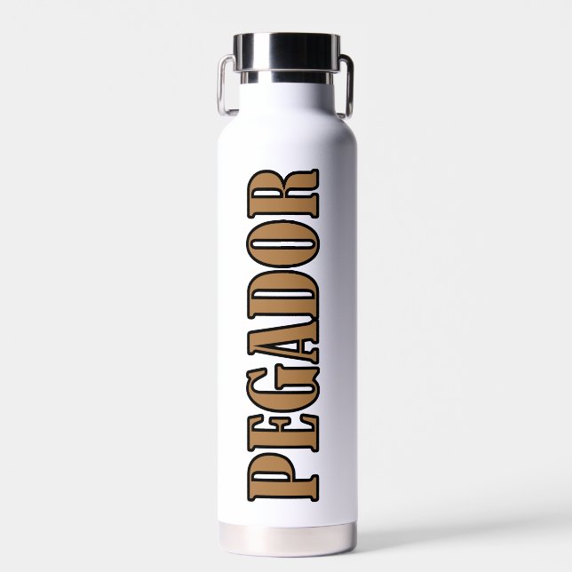 Pegador Water Bottle (Front)