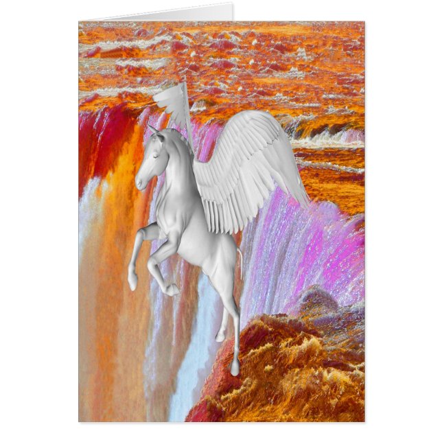 Pegasus Birthday Card (Front)