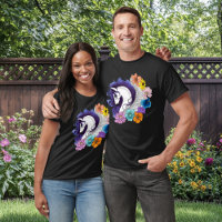 Pegasus Black Floral