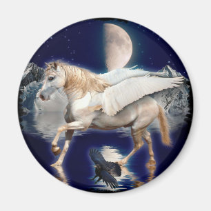 PEGASUS & BLACK RAVEN MAGNET