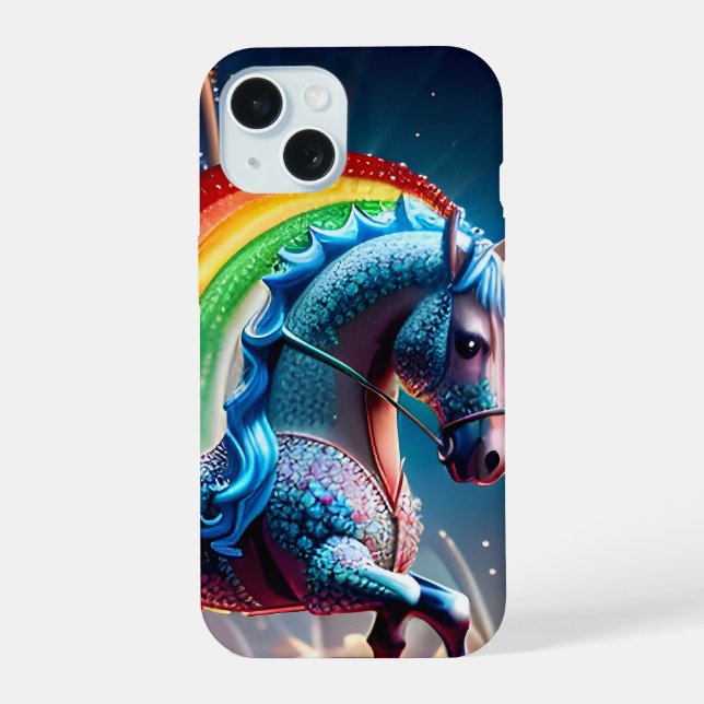 Pegasus Castle 2 iPhone 15 Case (Back)