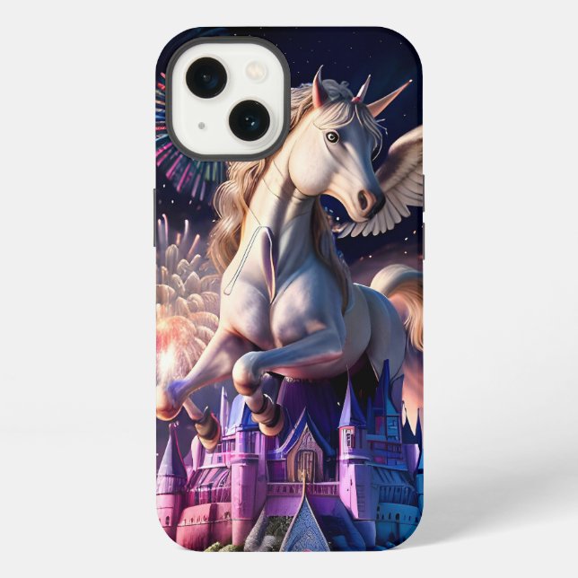 Pegasus Castle One iPhone Case (Back)