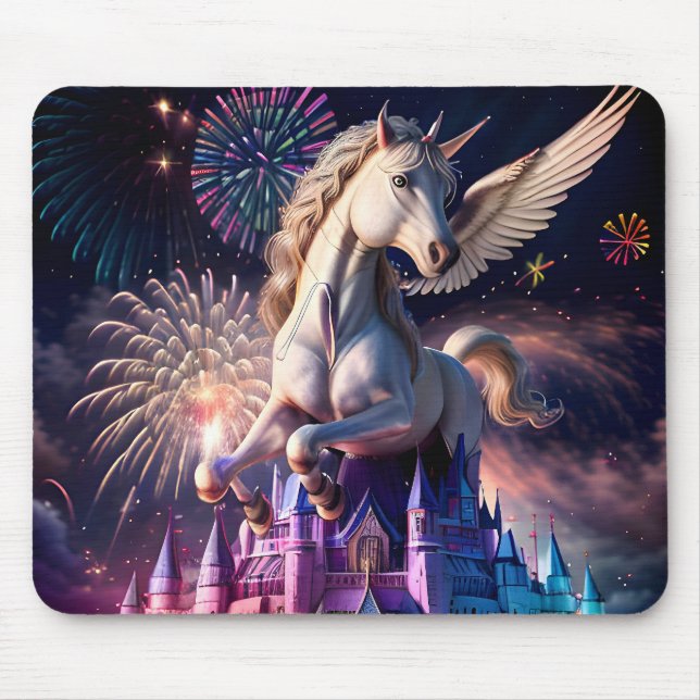 Pegasus Castle One Mouse Pad (Front)