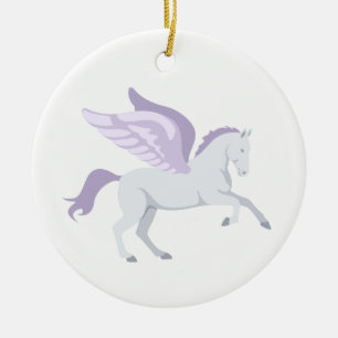 Pegasus Ceramic Ornament