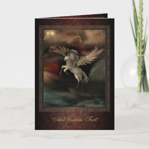 Pegasus Fantasy Art Greetings Card