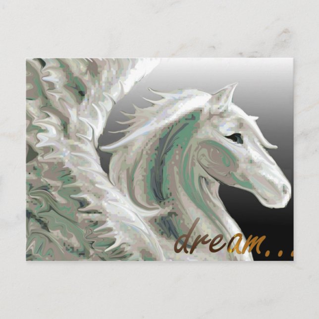 Pegasus Flight Postcard (Front)