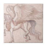 Pegasus Horse, pony, pegasus, unicorn, magical Ceramic Tile<br><div class="desc">The Art of Stephanie Small is a complex blend of mythical and real. This is your personal invitation to enjoy a tour through the magical and mundane. See a breathtaking visual tour of ancient times and lands filled with trees, magical mushrooms, foliage, enchanted animals and awesome wizards. Let the splendour...</div>