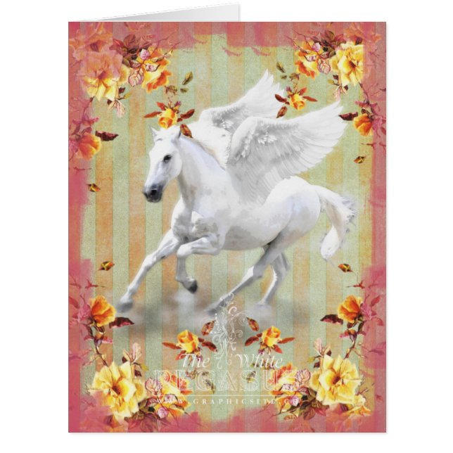 Pegasus II - Greeting Card (Front)