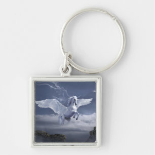 Pegasus in flight       key ring