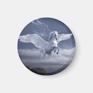 Pegasus in flight magnet