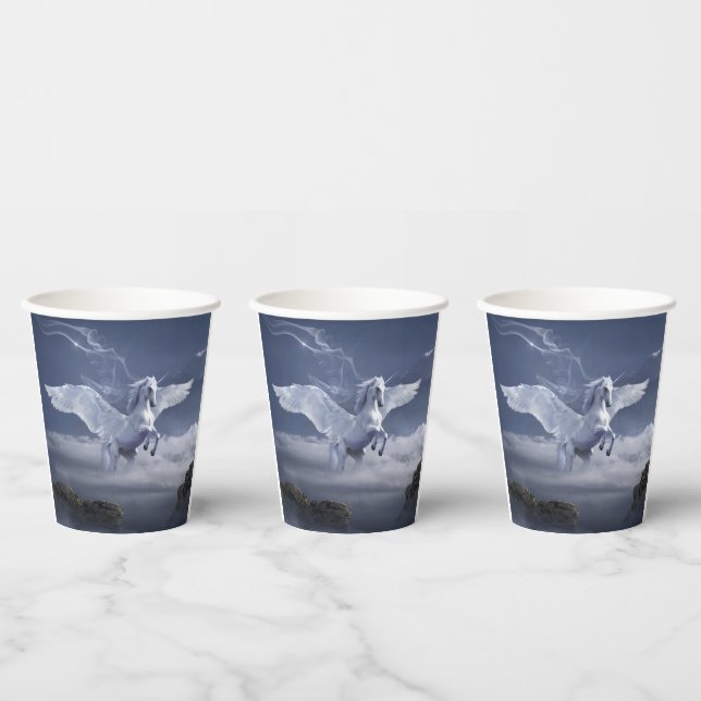 Pegasus in flight     paper cups (Multi)
