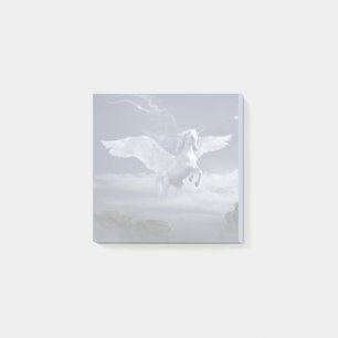 Pegasus in flight post-it notes