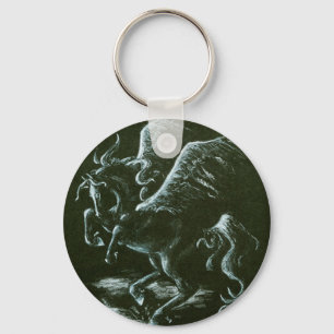 Pegasus Key Ring