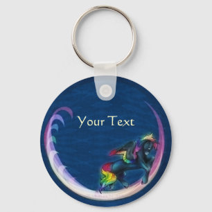 Pegasus Keychain