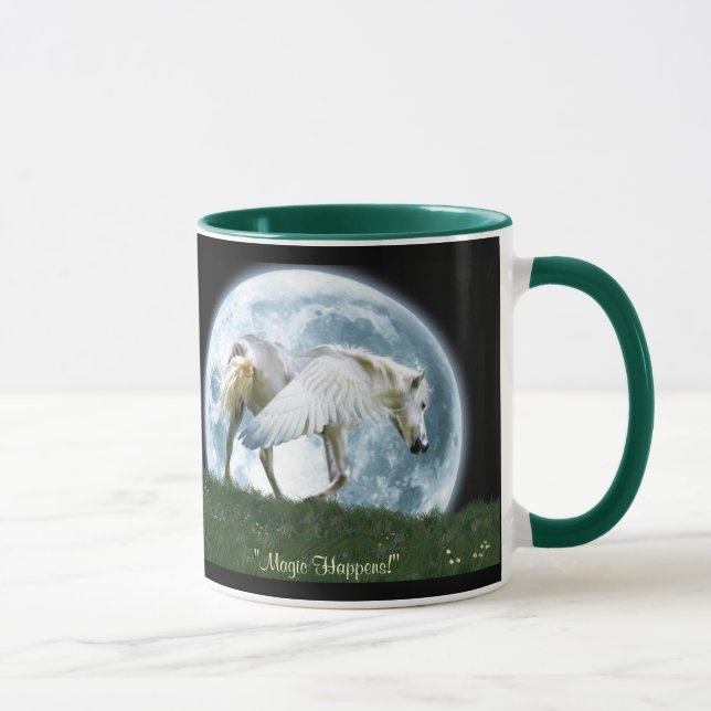 PEGASUS & MOON Fantasy Art Mug (Right)