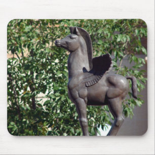 Pegasus On the Plaza Mouse Pad