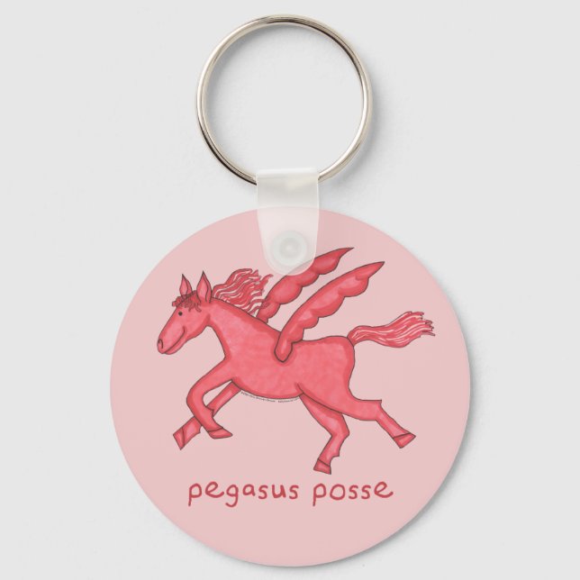 Pegasus Posse Key Ring (Front)