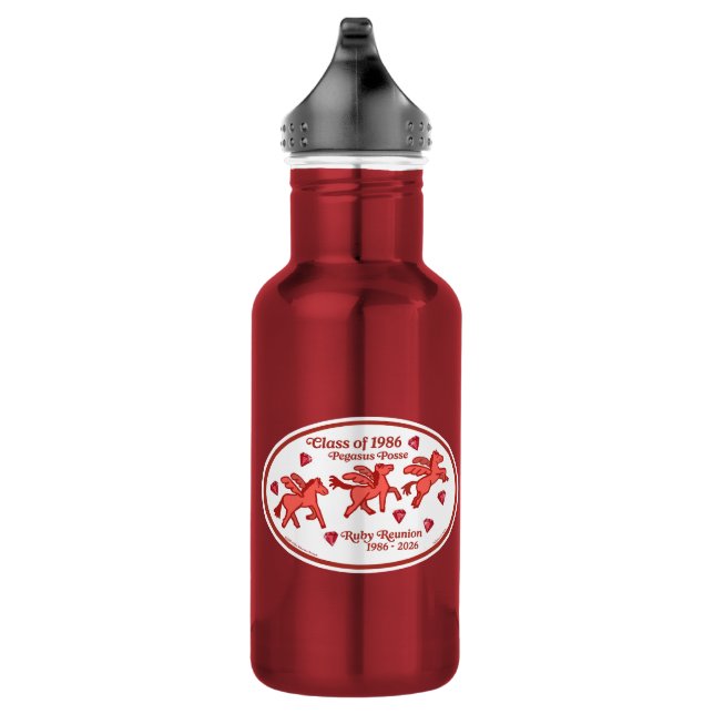 Pegasus Posse Ruby Reunion 532 Ml Water Bottle (Right)