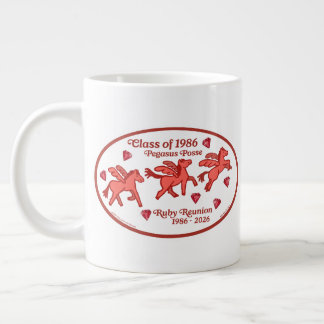 Pegasus Posse Ruby Reunion Large Coffee Mug