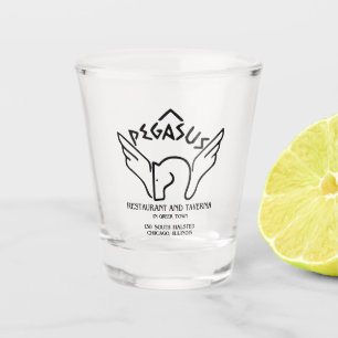 Pegasus Restaurant and Taverna, Chicago, IL Shot Glass