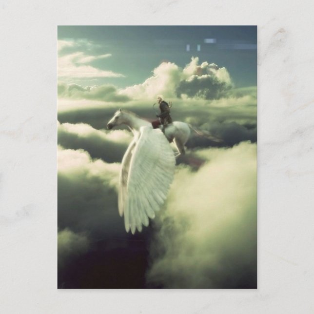Pegasus Rider - CDO Postcard (Front)