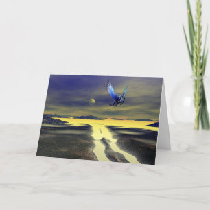 Pegasus Rising Holiday Card