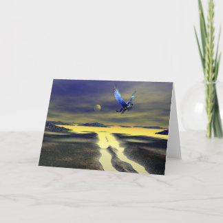 Pegasus Rising Holiday Card