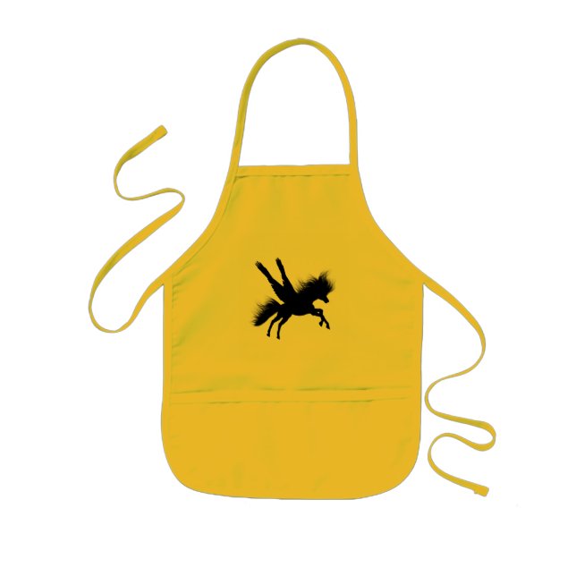 Pegasus Silhouette Apron (Front)