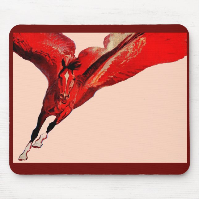 Pegasus the flying horse mouse pad (Front)
