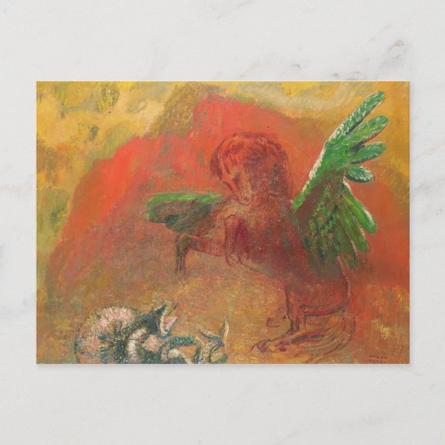 Pegasus Triumphant Postcard (Front)