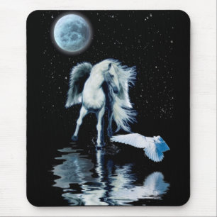 PEGASUS & WHITE RAVEN Collection Mouse Pad