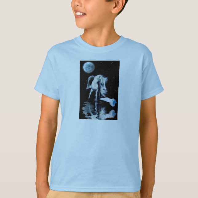 PEGASUS & WHITE RAVEN Collection T-Shirt (Front)