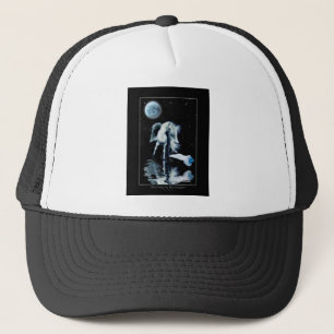 PEGASUS & WHITE RAVEN Collection Trucker Hat