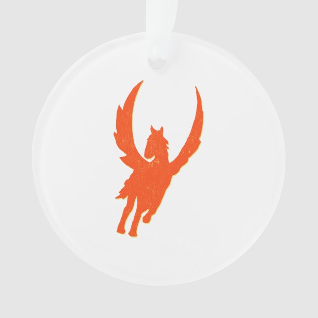 Pegasus / Winged Horse Ornament (Front)