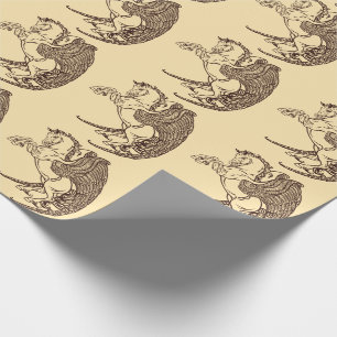 pegasus wrapping paper