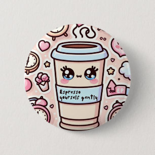 Pegatina de vinilo con forma personalizada 6 cm round badge